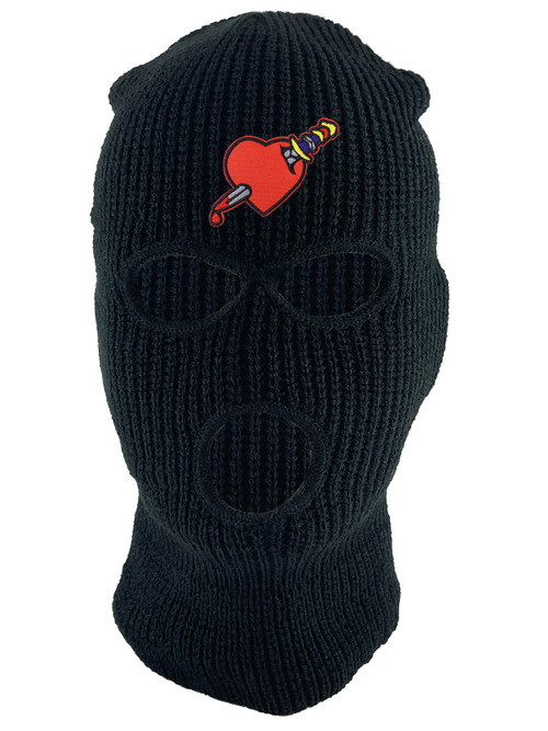 Gravity Threads Heart Stab 3-Hole Ski Mask