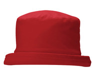 Washed Twill Fashion Hat-Red