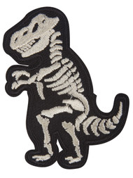 T-Rex X-Ray Dinosaur Skeleton Patch