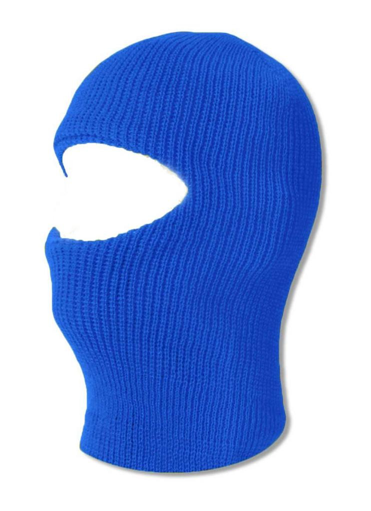 TopHeadwear GI Waffle Ribbed Ski Mask - Royal Blue (2 Different Styles) -  Gravity Trading