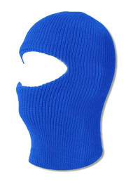 TopHeadwear GI Waffle Ribbed Ski Mask - Royal Blue (2 Different Styles)