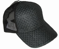 Straw Woven Trucker Hat