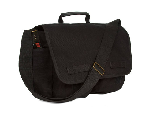 Gravity Travels Messenger Campus Bag, Black