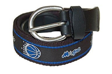 Mark Adult Canvas NBA Orlando Magic Belt w/Buckle Closure