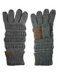 Gravity Threads Unisex Winter Knit Touchscreen Texting Gloves