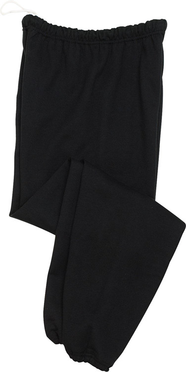 Jerzees 50/50 Sweatpants - Black - X-Large