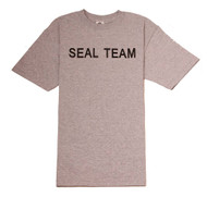 Grey Military Navy Seal Team Training T-Shirt