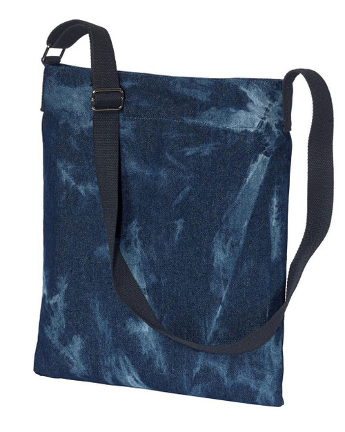 District Fade Out Zippered Pocket Crossbody Bag
