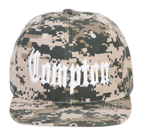 City Compton Adjustable Digital Camo Baseball Cap