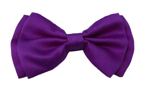 Pre-tied Bow Tie in Gift Box Coool Colors Purple