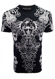 Konflic NWT Men's All-Over Tribal Graphic MMA Muscle T-shirt