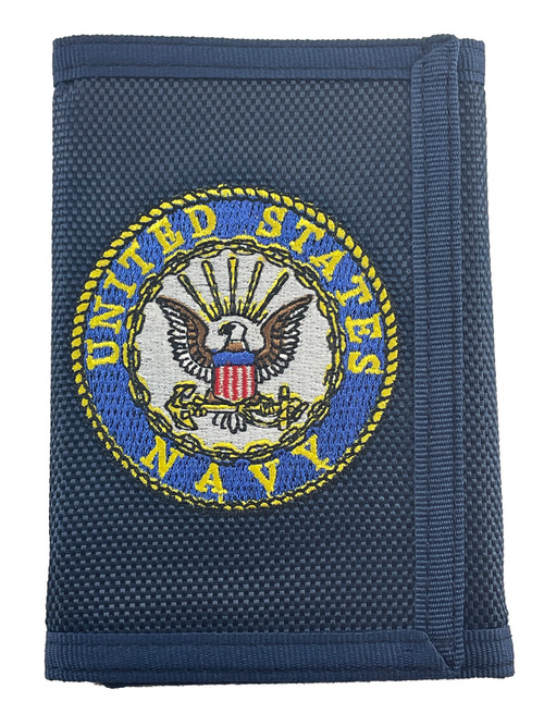 United States Navy Logo Nylon  Wallet