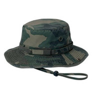 Washed Hunting Fishing Outdoor Hat-Camo