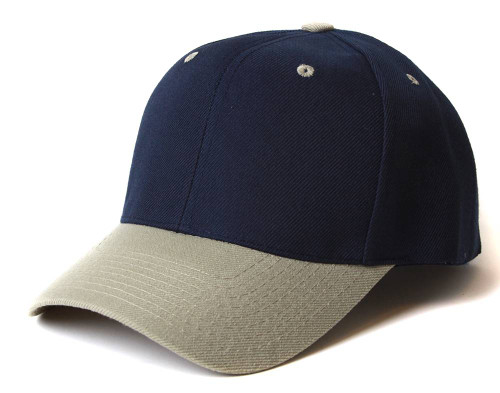 Solid Navy Khaki Adjustable Hat