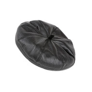 Top Headwear Pleather Faux Leather Fashion Beret