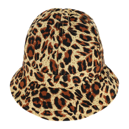 Top Headwear Fashion Animal Print Leopard Cheetah Bucket Hat