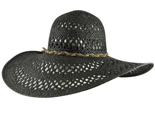Top Headwear Wide Brim Fashion Straw Sun Hat