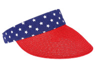 Top Headwear USA America Patriotic Flag Visor