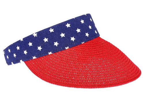 Top Headwear USA America Patriotic Flag Visor