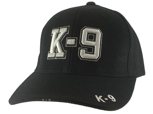 Basic K-9 Text Style Hat - Black