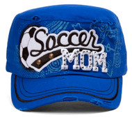 TopHeadwear Soccer Mom Distressed Adjustable Cadet Cap