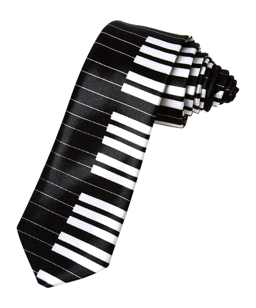 skinny piano tie