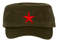 New Army Cadet Adjustable Hat w/ Red Star