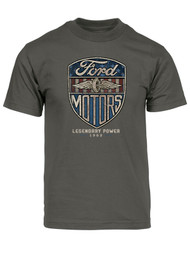Gravity Trading Mens Vintage Motors Short-Sleeve T-Shirt