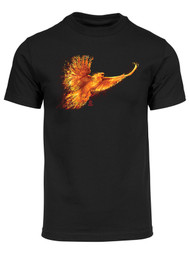 Gravity Trading Mens Phoenix Rising Short-Sleeve T-Shirt