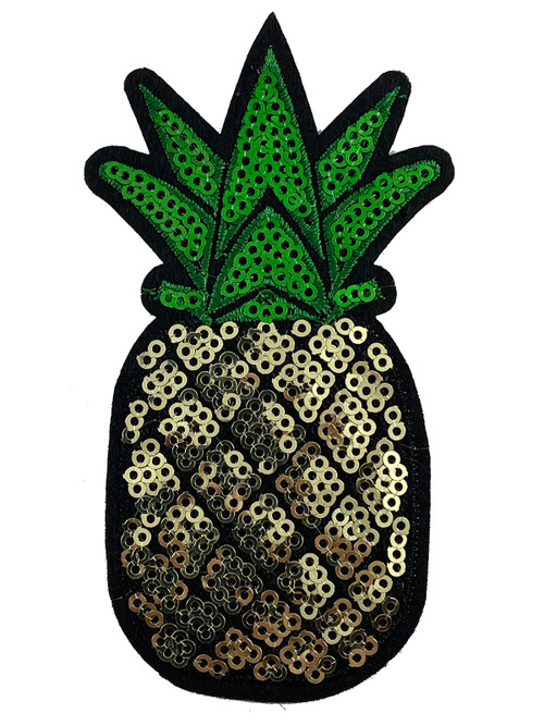 Sequin Bright Pineapple Patch