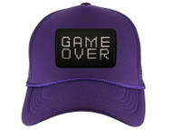 Gravity Threads Game Over Patch Adjustable Trucker Hat