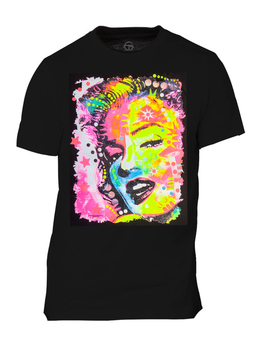 Men's Neon Marilyn Monroe Short-Sleeve T-Shirt