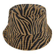 Top Headwear Fashion Zebra Bucket Hat