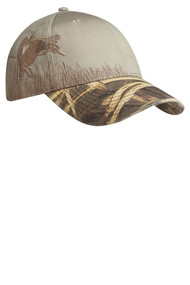 Port Authority - Embroidered Camouflage Cap, Real Duck