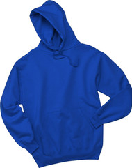 Jerzees 8 oz NuBlend 50/50 Pullover Hoodie Sweatshirt 996 blue X-Large