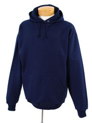 Jerzees 8 oz Hooded Sweatshirt (996M) Large Navy