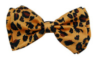 Pre-tied Bow Tie in Gift Box Coool Colors Cheetah Print