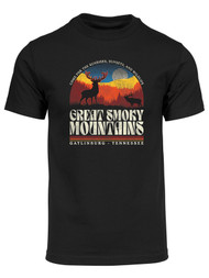 Mens Great Smoky Mountains Gatlinburg Tennessee Short-Sleeve T-Shirt