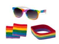 Equality Pride Kit - Sunglasses + Headband + Wristbands