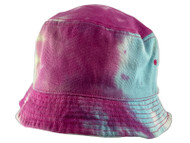 Top Headwear Tie-Dyed Bucket Hat