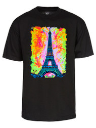 Men's Neon Paris Nights Short-Sleeve T-Shirt
