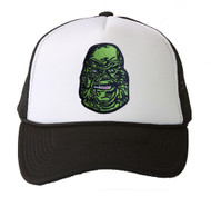 Trucker Mesh Vent Snapback Hat, Creature 3D Patch Embroidery