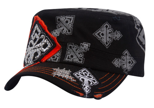 Top Headwear Womens Print Adjustable Cadet Cap