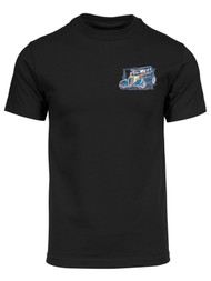 Gravity Trading Mens Custom Rods Short Sleeve Pocket Logo T-Shirt