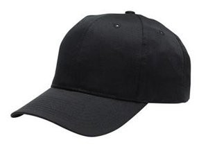Port Authority - FIne Twill Cap. C800 In os In pa-Black - Gravity Trading