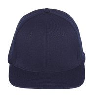 Original FlexFit Flat Bill Baseball Hat Cap, L/XL Navy