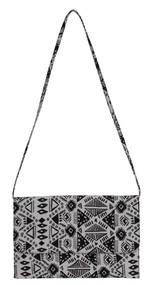 Womens Fashion "Anabelle Jane" Tribal Triangle Shoulder Clutch Bag