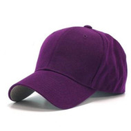 New Purple Kids Blank Hat Cap