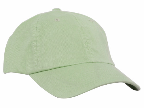 Low Profile Dyed Cotton Twill Cap - Cactus