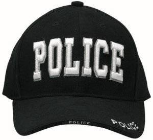 Rothco Black Deluxe SWAT Insignia Cap